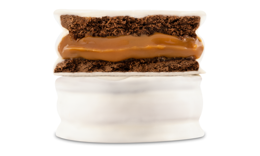 Alfajores Choco Blanco 80g - Caja 10 Unidades