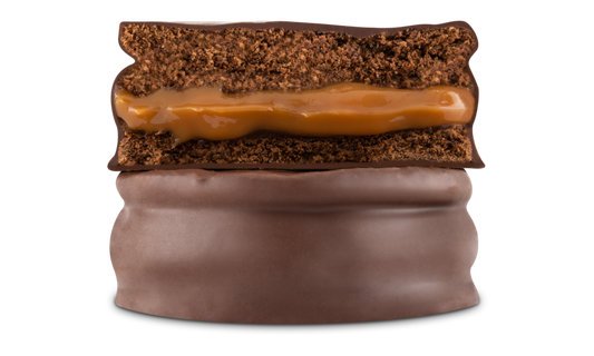 Alfajores Choco Negro 80g - Caja 10 Unidades