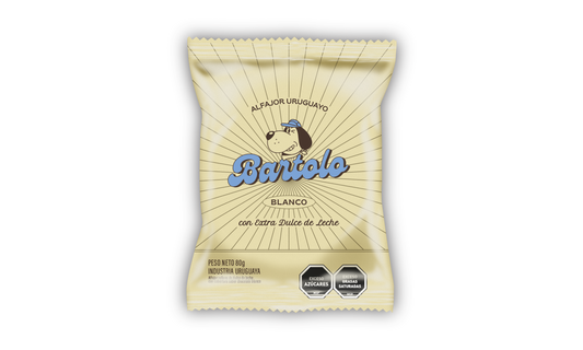 Alfajores Choco Blanco 80g - Caja 10 Unidades