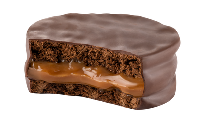 Alfajor Choco Negro 80g - Caja 10 Unidades